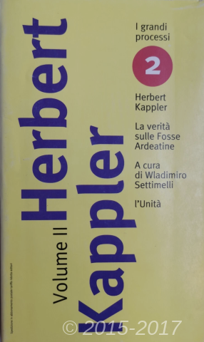 Copertina di Processo Kappler 